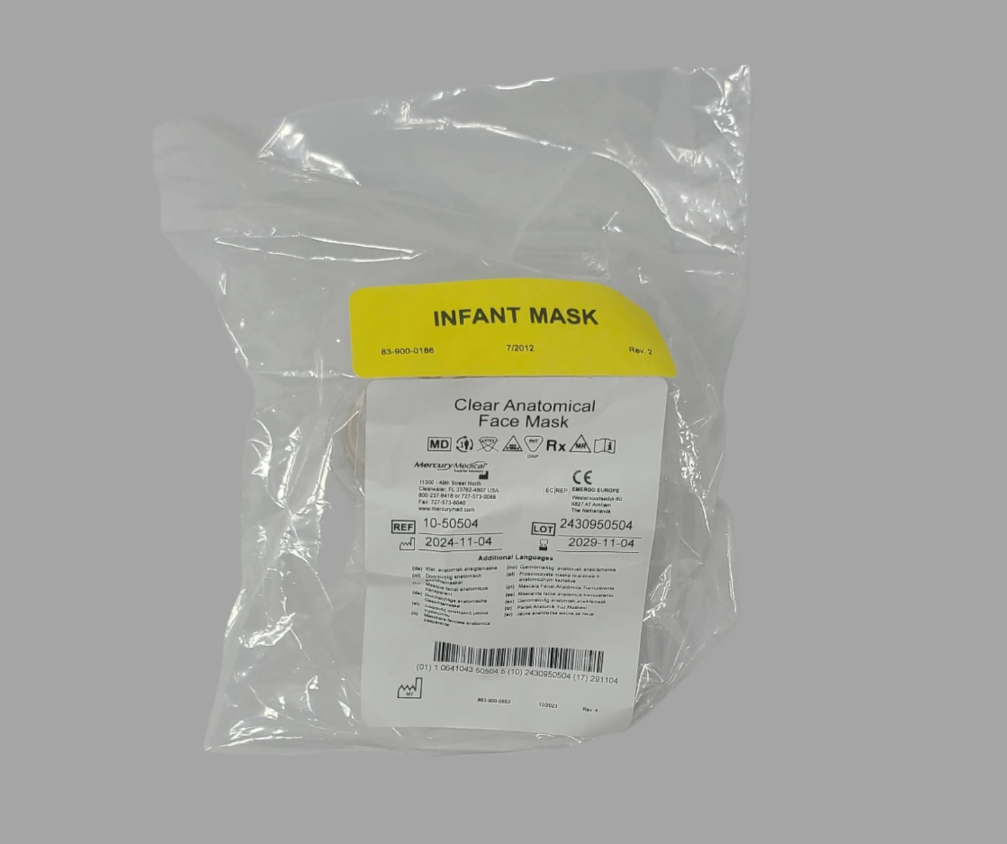 Infant Mask for Ambubag