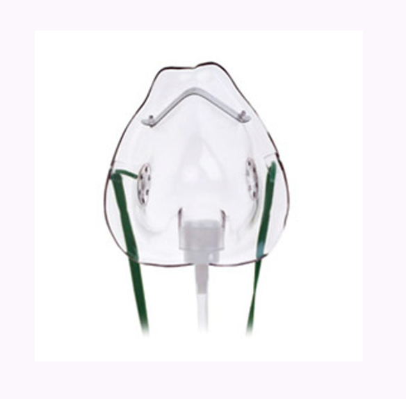 Oxygen Mask with Tubing Adult Medium Concentration