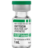 Oxytocin for injection 10 units\1mL Vial SDPF Lot 6134247 Exp 07/2026 NDC 63323-012-03
