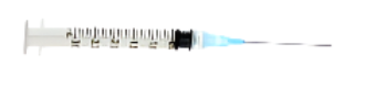 Syringe 3mL with 23G x1" Needle